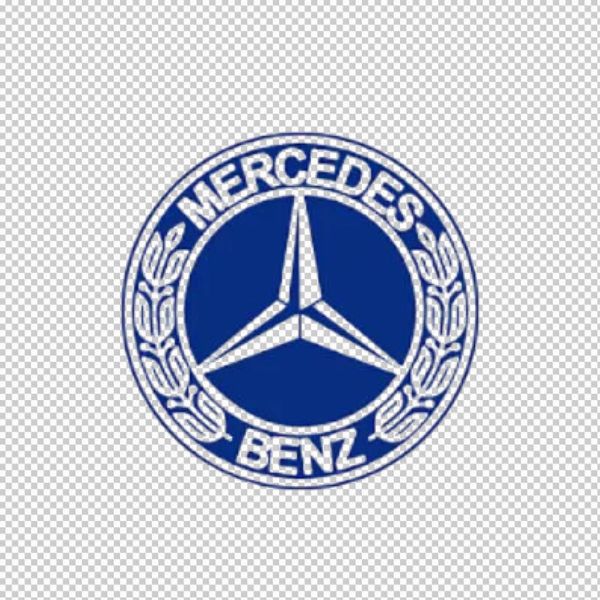 Vector Logo Mercedes Benz xanh