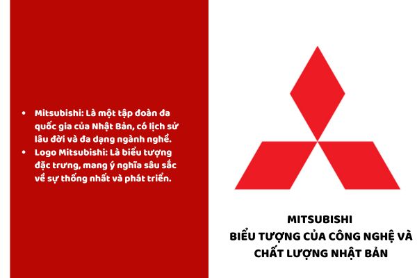 Mitsubishi – Biểu tượng của công nghệ và chất lượng Nhật Bản