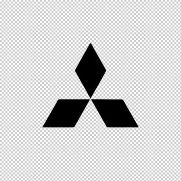 Logo Mitsubishi Vector màu đen