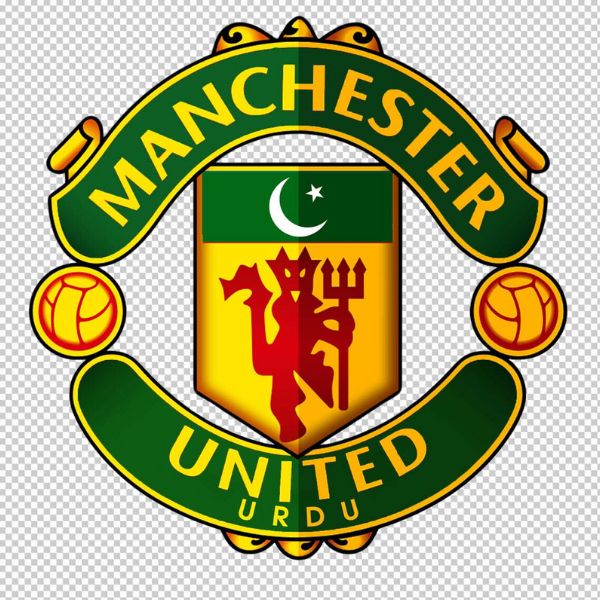 Logo MU vector viền xanh