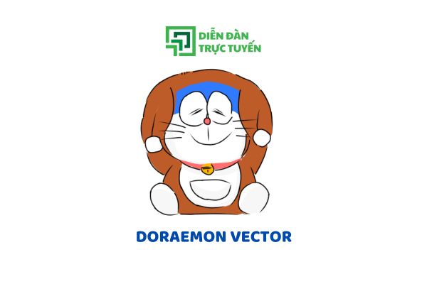 Tải Miễn Phí Các Mẫu Doraemon Vector Dễ Thương