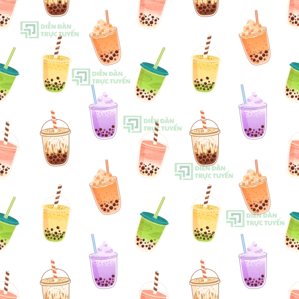 Ứng Dụng Của Trà Sữa Vector Trong Thiết Kế