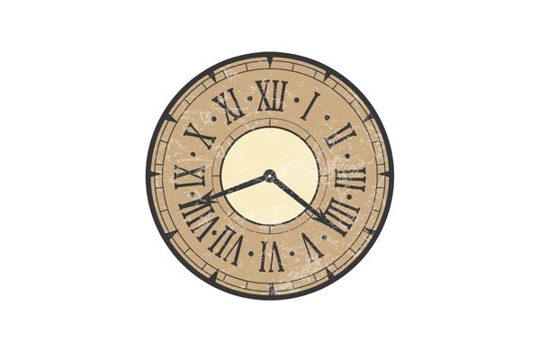 Đồng hồ vector cổ điển 