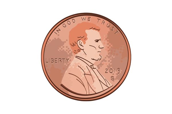 Vector đồng xu hình mặt người 