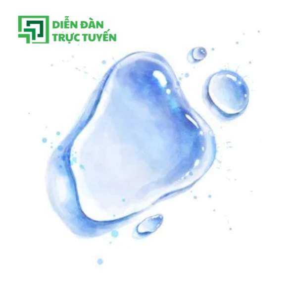 Hình: Vector giọt nước nét thật