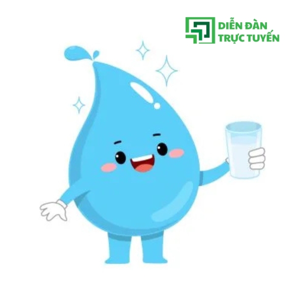 Hình: Vector chibi hình giọt nước