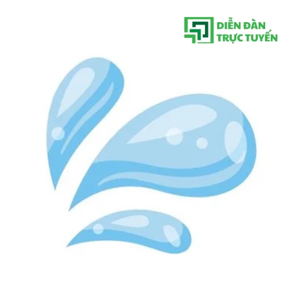 Hình: Vector giọt nước basic