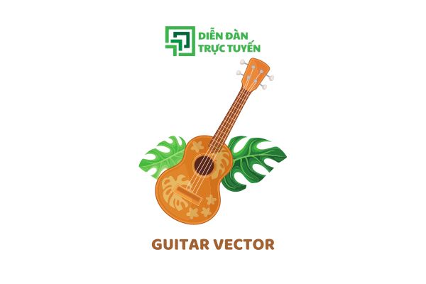 Download Các Mẫu Guitar Vector Đẹp, Không Dính Bản Quyền