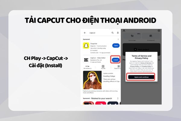 Tải CapCut cho điện thoại Android