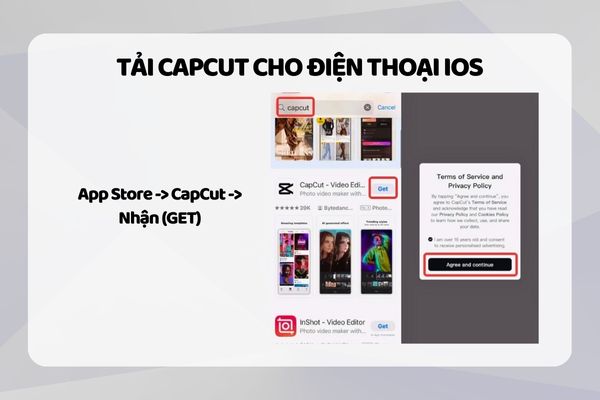 Tải CapCut cho điện thoại iOS (iPhone, iPad)