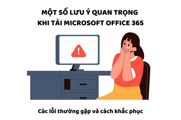 Các lỗi thường gặp và cách khắc phục