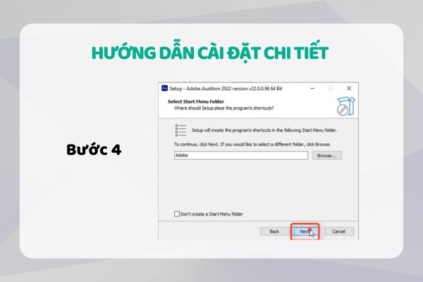 Bước 4: Chọn Next tiếp tục