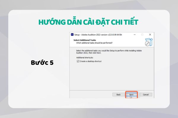 Bước 5: Tiếp tục chọn Next 