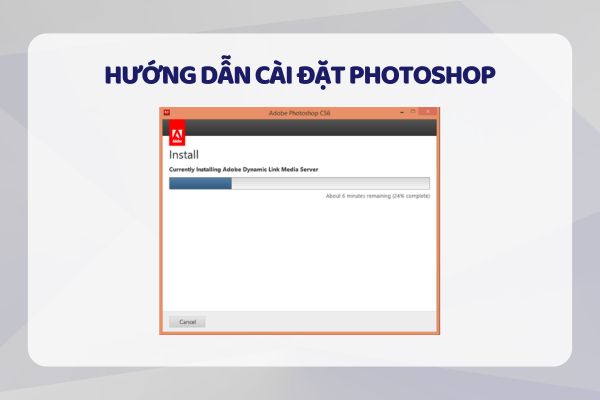 Quá trình cài đặt đang diễn ra 