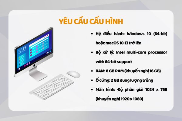 Yêu cầu cấu hình để tải phần mềm thiết kế đồ họa Adobe Illustrator