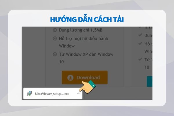 Hướng dẫn tải Ultraviewer: Mở file cài đặt