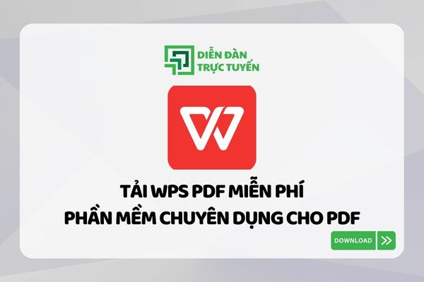Tải WPS PDF Phần Mềm Chuyên Dụng Cho PDF