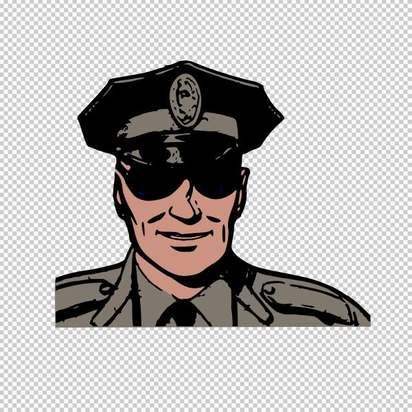 Vector cảnh sát cool ngầu