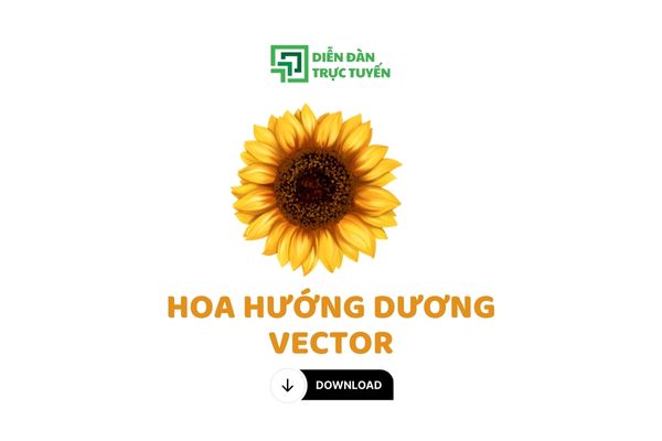 Download Mẫu Hoa Hướng Dương Vector Miễn Phí, Đẹp Nhất