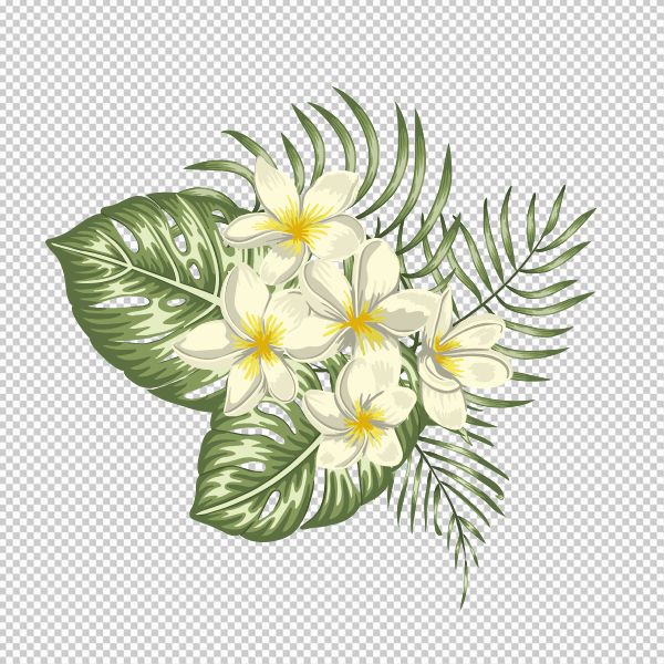 Vector hoa sứ phong cách biển cả