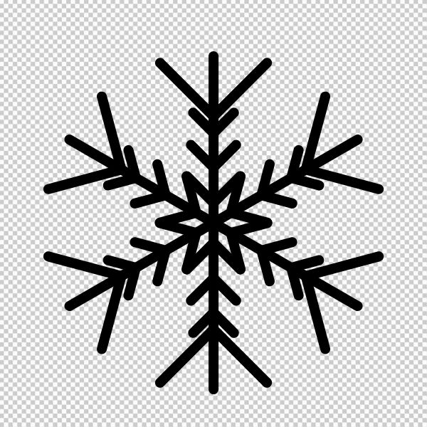 Hoa tuyết vector ấn tượng