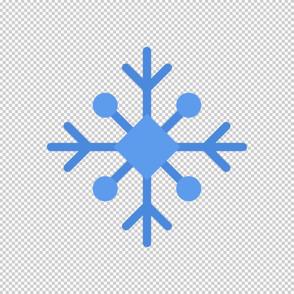 Vector hoa tuyết đẹp