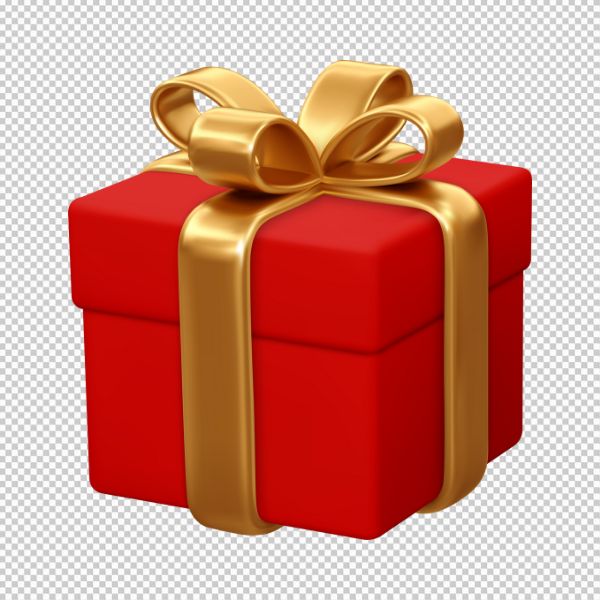 Hộp quà vector png
