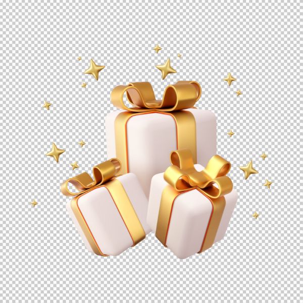 Hộp quà sinh nhật vector