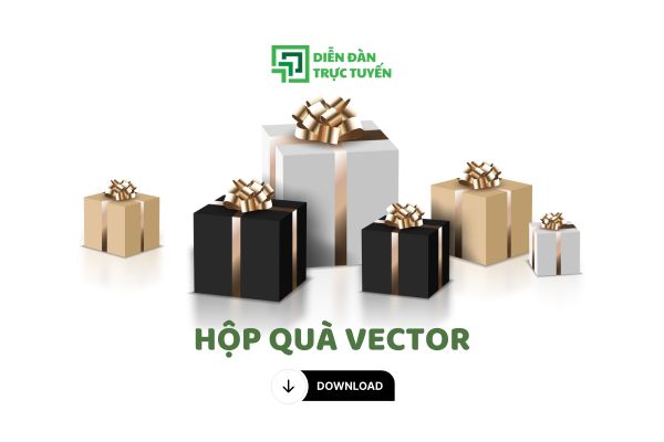 Tải 50+ Hộp Quà Vector Miễn Phí File PSD, PNG, JPG, AI