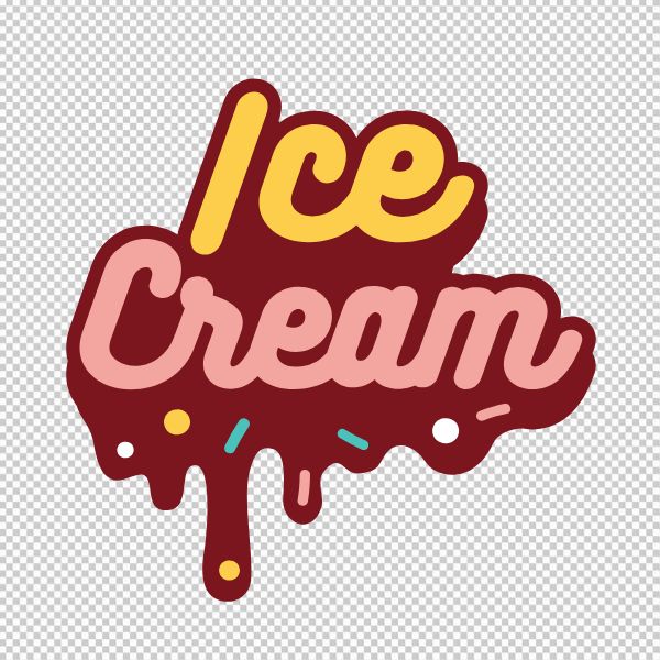 Text kem vector dạng chữ