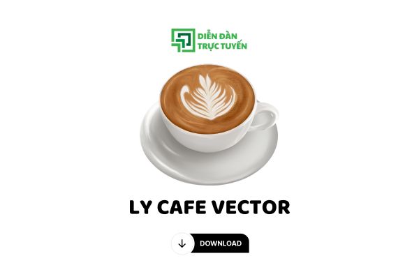 Tải Nhanh 15+ Mẫu Ly Cafe Vector Miễn Phí Tách Nền Sẵn