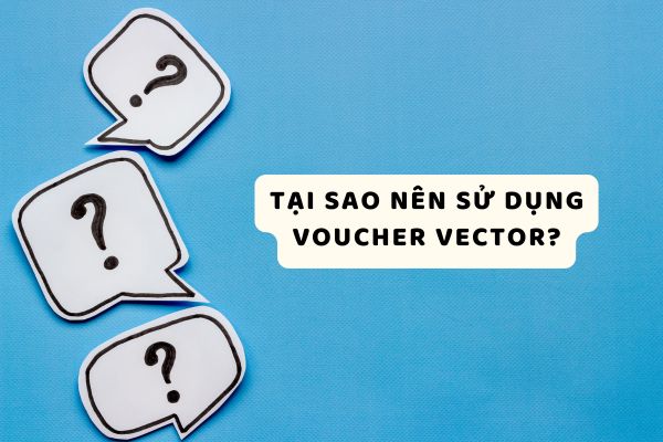 Tại sao nên sử dụng voucher vector?