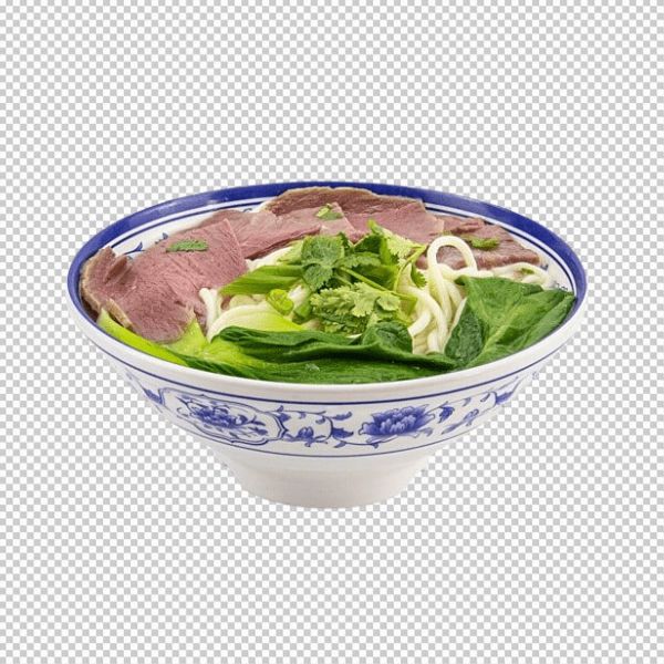 Vector tô phở sành ngon miệng