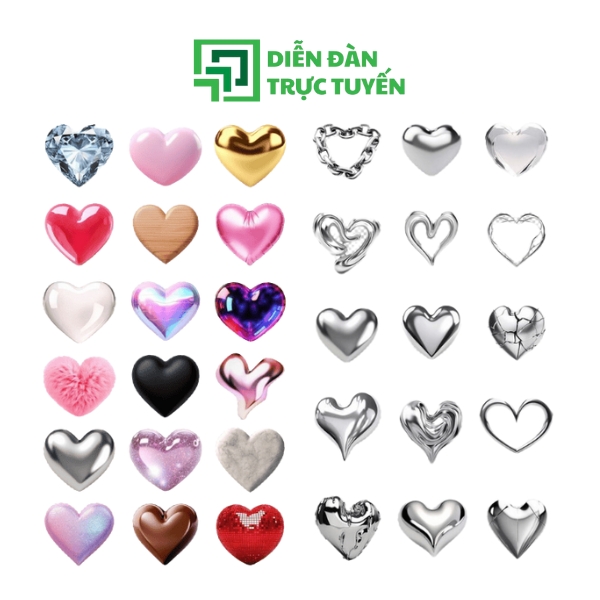 Tại Sao Nên Sử Dụng Trái Tim Vector Trong Thiết Kế?