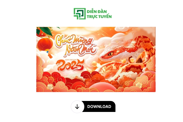 Ảnh đại diện backgruond Tết 2025