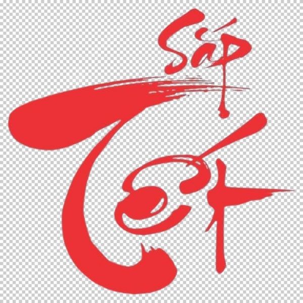 Chữ Tết vector đỏ nổi bật tạo điểm nhấn cho thiết kế Tết