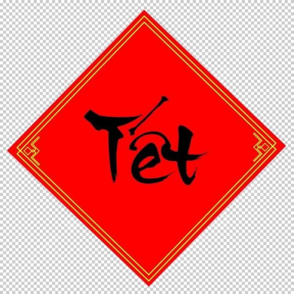 Mẫu vector thư pháp Tết chuẩn nét cho ấn phẩm truyền thông