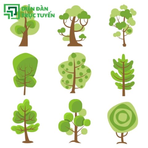 20+ Mẫu Cây Vector Đẹp - File PNG, AI, EPS, PDF Miễn Phí