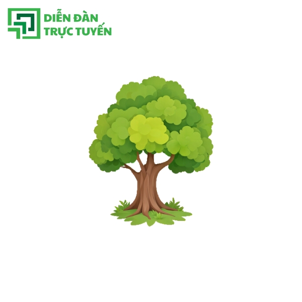 Mẫu Cây Xanh Vector
