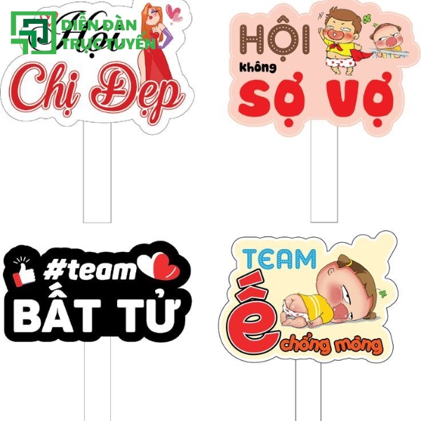 Mẫu Hashtag Cầm Tay Đám Cưới Vector