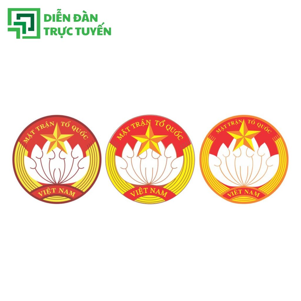 Mẫu Logo Mặt Trận Tổ Quốc Việt Nam
