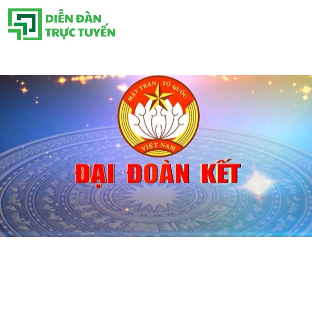 Mẫu Background Logo Mặt Trận Tổ Quốc Việt Nam Vector