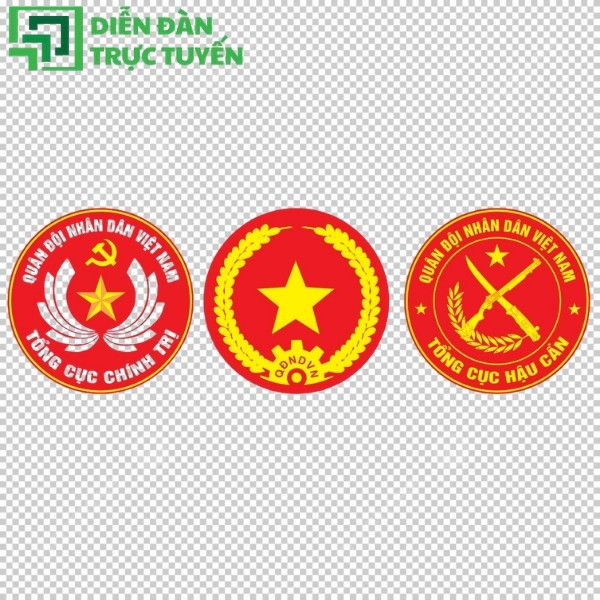 Vector logo QĐND Việt Nam
