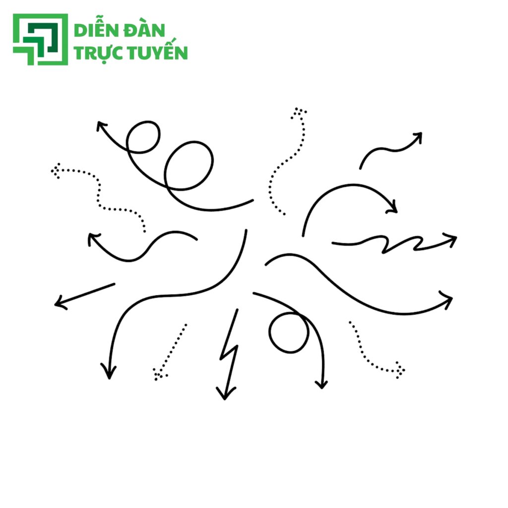 Mũi tên cong sắc nét đẹp file PNG