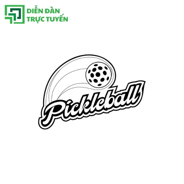 Mẫu Logo Vector Pickleball Free Download