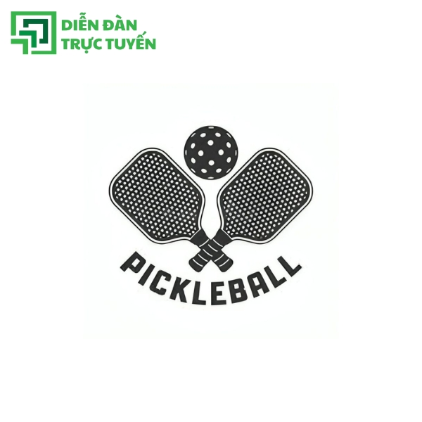 Mẫu Pickleball Vector PNG Tách Nền