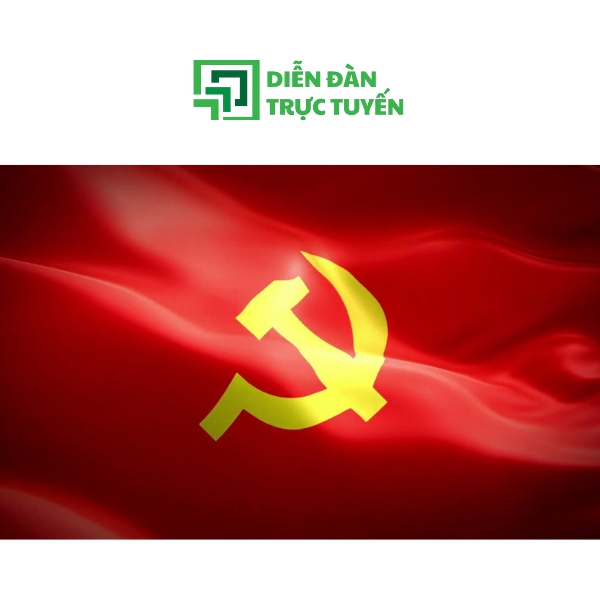 Mẫu Lá Cờ Đảng Cộng Sản Việt Nam Vector