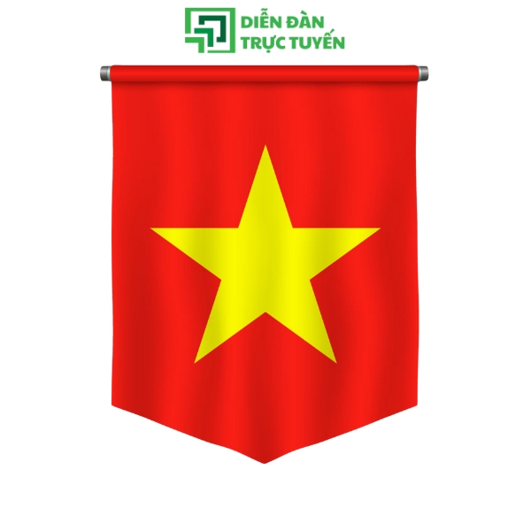 Mẫu Cờ Việt Nam Vector Đoàn Kết