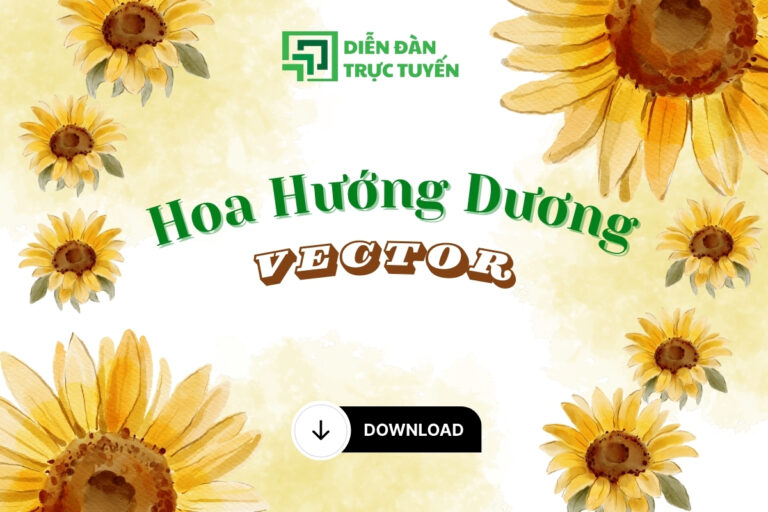 Hoa hướng dương vector