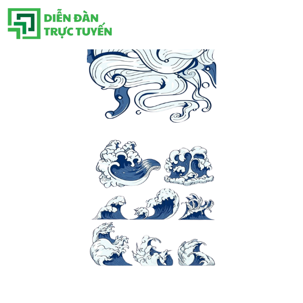 Mẫu Sóng Biển cổ điển